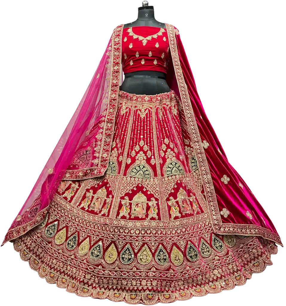 Bridal lehenga