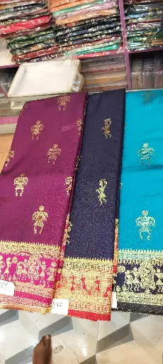 Silk saree 12651TA