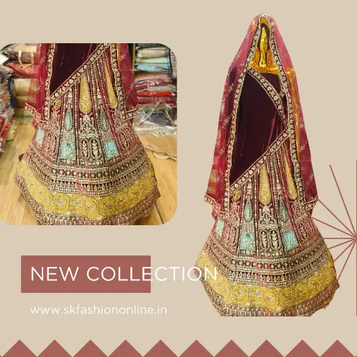 [13058SUMI] BRIDAL LEHENGA 13058SUMI
