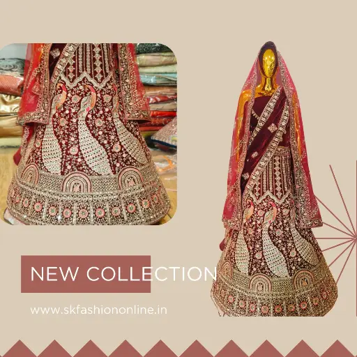 [13062sumi] BRIDAL LEHENGA 13062SUMI